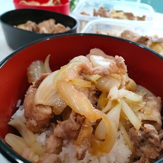 豚こま肉の✧スタミナ丼